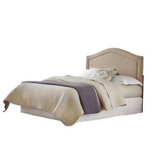 Standard Furniture Simplicity Camal Back Upholstered Headboard in Linen - All