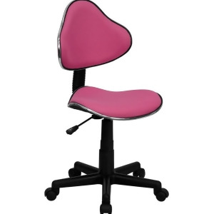Flash Furniture Pink Fabric Ergonomic Task Chair Bt-699-pink-gg - All