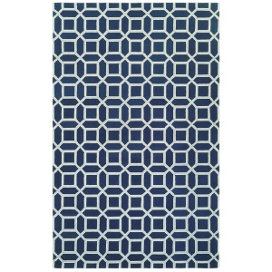 Couristan Bowery Havemeyer Rug In Sapphire-Sky Blue - All