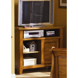 Liberty Furniture Grandpa's Cabin Media Chest in Aged Oak Finish - All