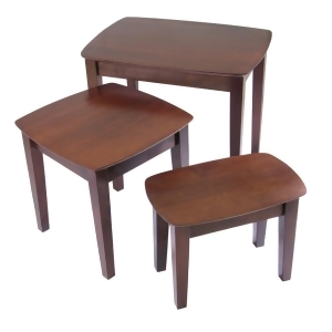 Winsome Wood 3 Piece Nesting Table - All