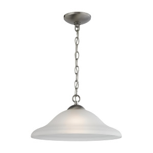 Cornerstone Conway 1 Light Pendant In Brushed Nickel - All
