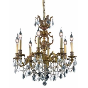 Lighting By Pecaso Rowland Collection Hanging Fixture D24in H26in Lt 8 French Go - All