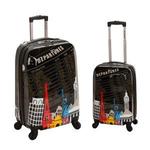 Rockland Departure 2 Piece Luggage Set - All