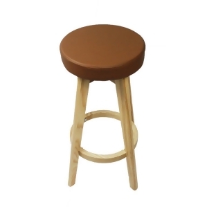 Mod Made Rex Wood Counter Stool In Brown - All