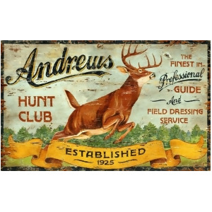 Red Horse Hunt Club Sign - All