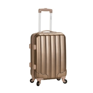 Rockland Bronze Melbourne 20 Expandable Abs Carry On - All
