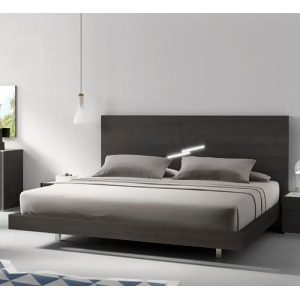 J M Furniture Faro Platform Bed in Wenge - All