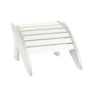 C.r. Plastics Footstool In White - All