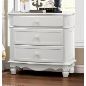 Homelegance Clementine Night Stand In White - All