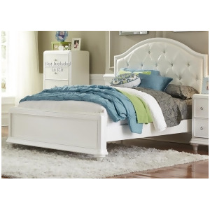Liberty Furniture Stardust Panel Bed in Iridescent White - All