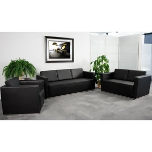 Flash Furniture Hercules Trinity Series Reception Set Zb-trinity-8094-set-bk-g - All