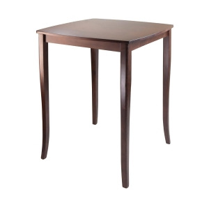 Winsome Wood Inglewood High Table w/ Curved Top - All