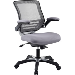 Modway Edge Office Chair in Gray - All