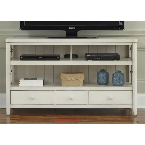 Liberty Dockside Ii Tv Console In White - All