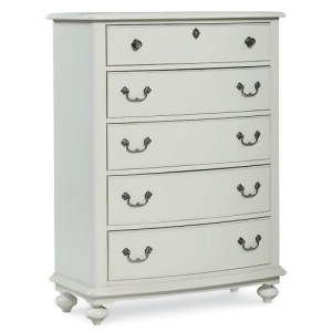 Legacy Inspirations 5 Drawer Chest in White - All