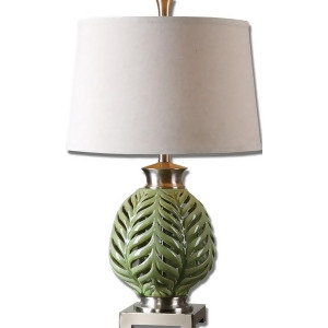 Uttermost Flowing Fern Green Table Lamp - All