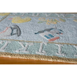 Momeni Lil Mo Classic Lmi-2 Rug in Baby Blue - All