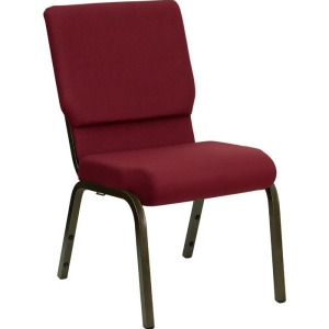 Flash Furniture Hercules Series 18.5 Inch Wide Burgundy Stacking Church Chair w/ - All