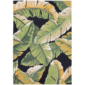 Couristan Covington Rainforest Rug In Forest Green-Black - All