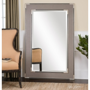 Uttermost Alfred Oversized Gray-Tan Mirror - All
