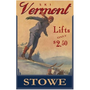 Red Horse Ski Vermont Sign - All