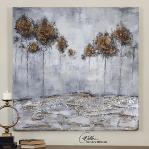 Uttermost Iced Trees Abstract Art - All