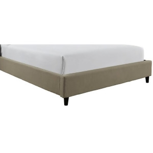 Powell Queen Upholstered Footboard and Rails - All