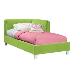 Standard Furniture My Room Upholstered Corner Daybed in Green Velvet - All