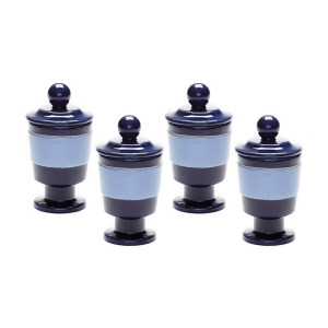 Navy And Denim Polar Filled Voitive Set Of 4 - All
