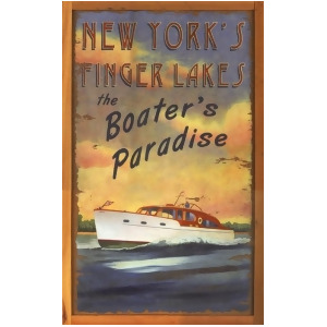Red Horse Boater's Paradise Sign - All