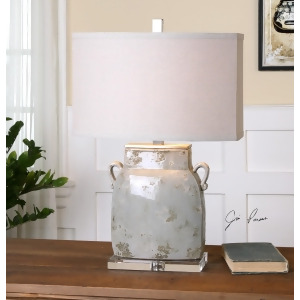 Uttermost Melizzano Ivory-Gray Table Lamp - All