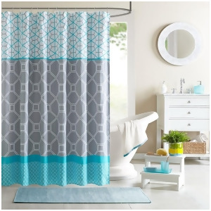 Intelligent Design Clara Shower Curtain Set of 4 - All