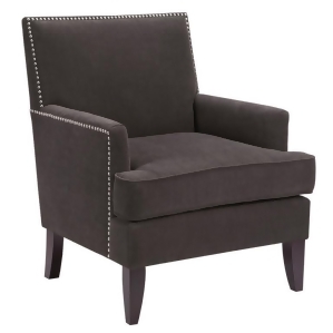 Madison Park Colton Accent Chair In Charcoal - All