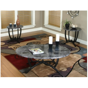 Sunset Trading Sierra 3 Piece Coffee End Table Set - All