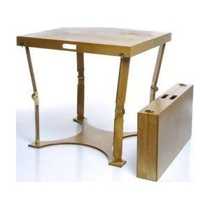 Spiderlegs Cd3030-go Hand Crafted Custom Finished Dining Folding Table in Gold - All