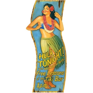 Red Horse Hula Girl Sign - All