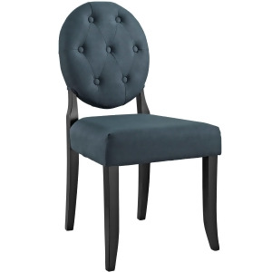 Modway Button Dining Side Chair In Gray - All