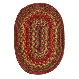 Homespice Cider Barn Braided Oval Placemat Set of 4 - All