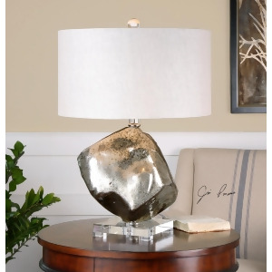 Uttermost Everly Silver Glass Table Lamp - All