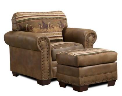 American Furniture Wild Horses Accent Chair 
