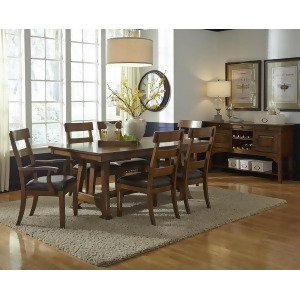A-america Ozark 9 Piece Dining Set With Two Arm Chairs - All