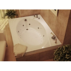 Atlantis Tubs 4272Vwr Vogue 42 x 72 x 23 Inch Rectangular Whirlpool Jetted Bat - All