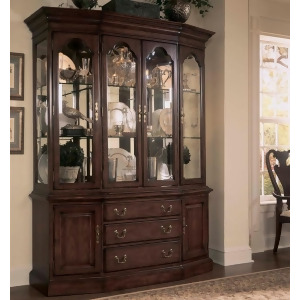 American Drew Cherry Grove China Cabinet in Antique Cherry - All