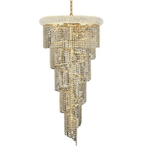 Lighting By Pecaso Adrienne Collection Hanging Fixture No Neck D22in H48in Lt 18 - All