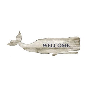 Red Horse Whale Welcome Sign - All