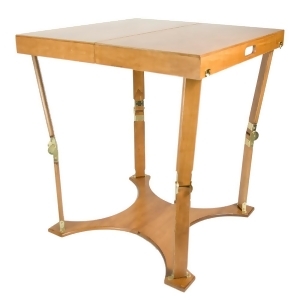 Spiderlegs C3030-wo Hand Crafted Portable Wooden Folding Cafi Table w/ Warm Oak - All