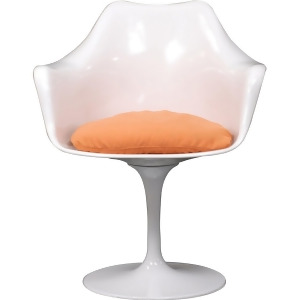 Modway Lippa Dining Armchair in Orange - All