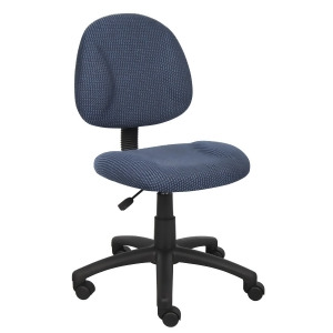 Boss Chairs Boss Blue Deluxe Posture Chair - All