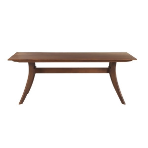 Moes Home Collection Florence Rectangular Dining Table In Walnut - All